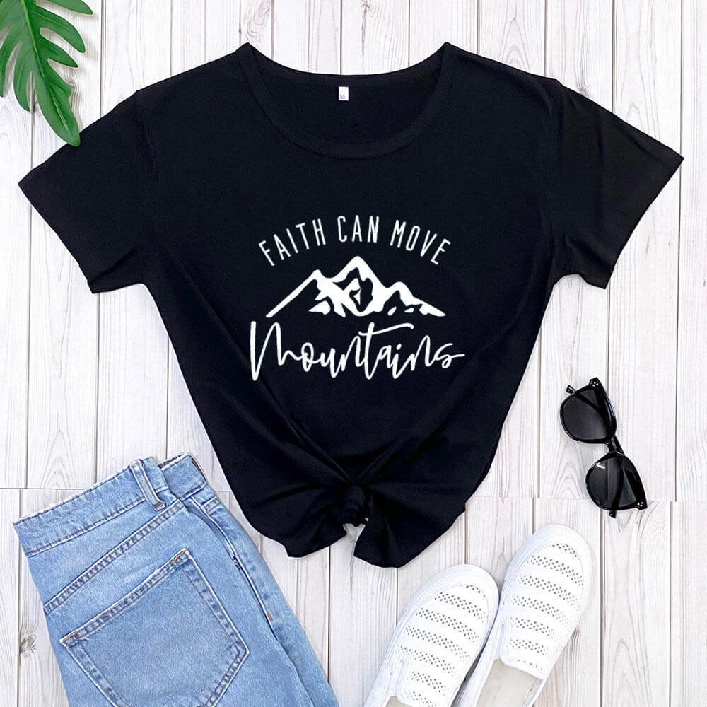 Faith Adventure Inspiration Theme T-shirt